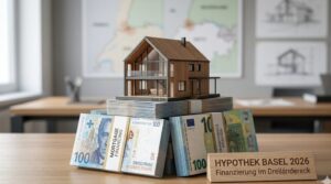 Aktuelle Zinsen f&uuml;r die Hypothek Basel-Stadt und Basel-Landschaft 2026. Erfahren Sie alles zu Saron, Tragbarkeit & Eigenmitteln in der Grenzlage.