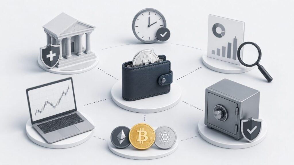 Krypto Steuern Basel 2026: Wie Sie Ihr Wallet per 31.12.2025 korrekt deklarieren, die offiziellen ESTV-Kurse nutzen, Code 835 richtig ausfüllen und Nachsteuern sowie Bussen ab 2027 sicher vermeiden.