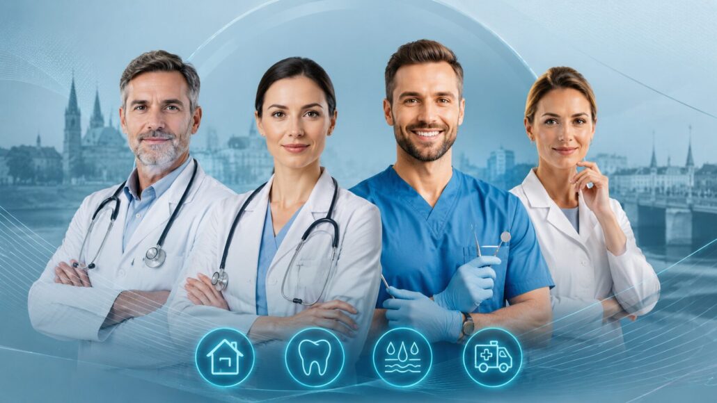 Welche Ärzte in Basel werden gesucht? Hausarzt, Zahnarzt, Dermatologe und Notfallpraxis: aktuelle Lage, Kosten, Wartezeiten und medizinische Versorgung in Basel 2026.