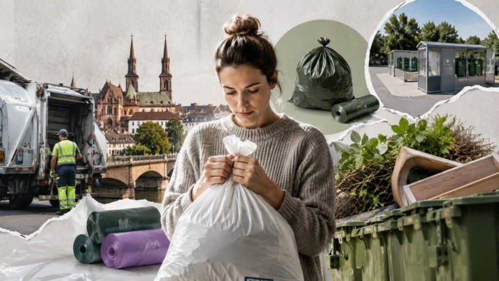 Bebbi-Sagge Basel-Stadt 2026: Neue Preise, Abfuhrtermine, Sperrgut, Grüngut, Container-Regeln und Recycling erklärt. Was Basler Haushalte jetzt wissen müssen.