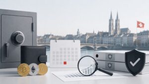 Krypto Steuern Basel 2026: Wie Sie Ihr Wallet per 31.12.2025 korrekt deklarieren, die offiziellen ESTV-Kurse nutzen, Code 835 richtig ausf&uuml;llen und Nachsteuern sowie Bussen ab 2027 sicher vermeiden.