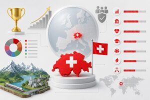Die Schweiz wurde 2026 erneut zum besten Land der Welt gew&auml;hlt. Das neue globale Ranking bewertet Wirtschaft, Sicherheit, Gesundheit, Chancen und Stabilit&auml;t v&ouml;llig datenbasiert.