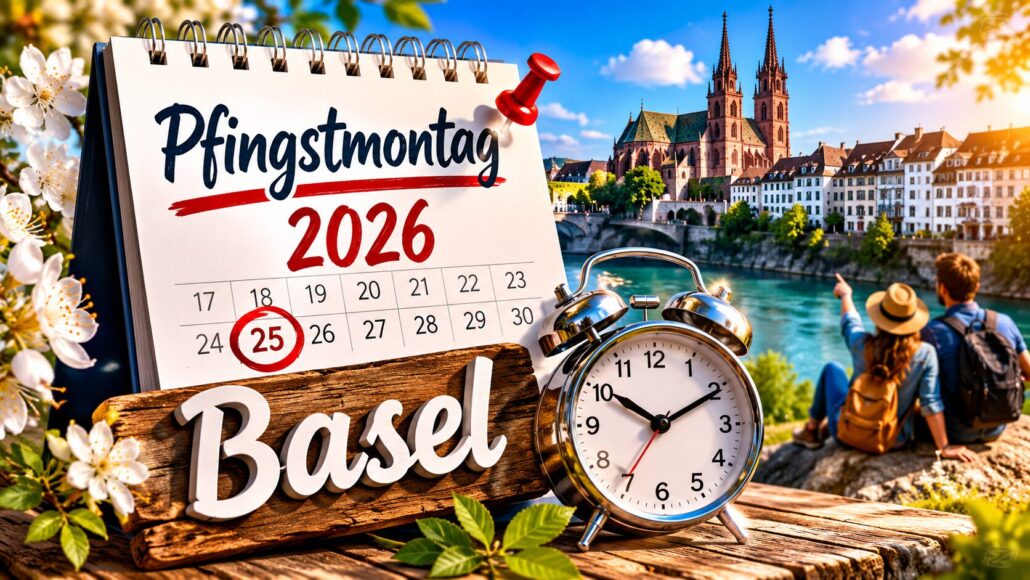 Pfingstmontag Basel 2026: Welche Geschäfte geöffnet bleiben, welche Märkte pausieren, ÖV, Ausflüge, Restaurants und Tipps für Basel-Stadt am Feiertag im Überblick.