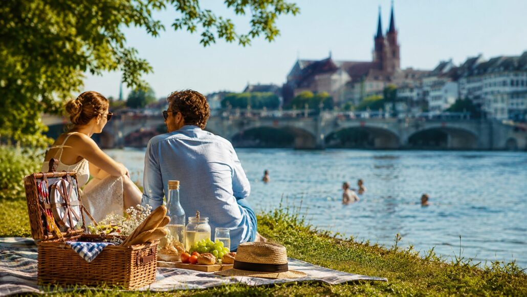 Basel Rhein im Sommer 2026: Die besten Spaziergänge, sichere Badestellen, Rheinschwimmen-Regeln, Picknick-Orte, Wasserqualität, Gefahrenzonen und Tipps für Basel-Besucher.