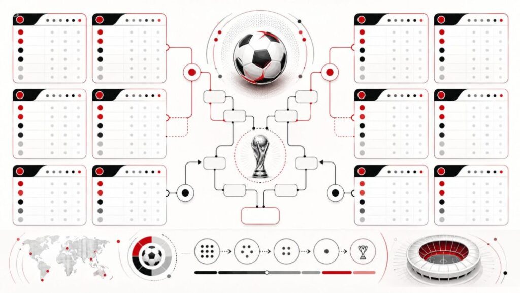 Tabelle der FIFA Fußball-WM 2026: aktuelle WM Tabelle, Gruppen A bis L, Regeln bei Punktgleichheit, beste Gruppendritte und was der Modus für die Schweiz bedeutet.