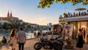 Biker Days auf dem St. Jakob-Areal, 40 Jahre Jazz uf em Platz in Muttenz, Gratis-Konzerte und Rhein-Sommer: Alle Events, Preise und Anreise-Tipps f&uuml;r das Wochenende vom 11. und 12. Juli in Basel.